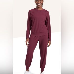 Peloton waffle pajama set XS new